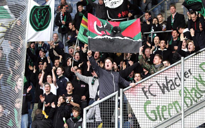 Unser zwölfter Mann, die Fans des FC Wacker Innsbruck