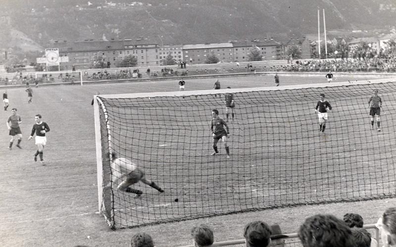 Die schwarz-grüne Heimstätte - das alte Tivoli Stadion