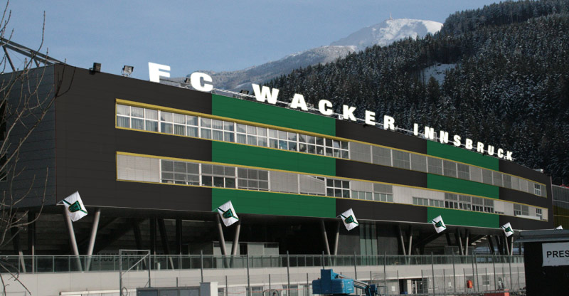 So könnte, geht es nach den Wacker Innsbruck Fans, die Geschäftsstelle schon bald aussehen