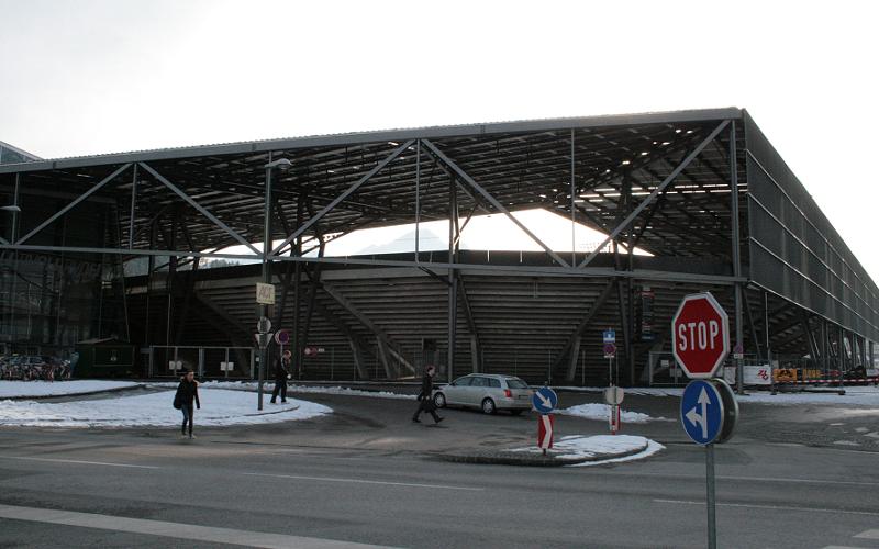 Wird in Zukunft Dreh- und Angelpunkt im neuen Einlasssystem des Tivoli Stadions: der Nordost Bereich