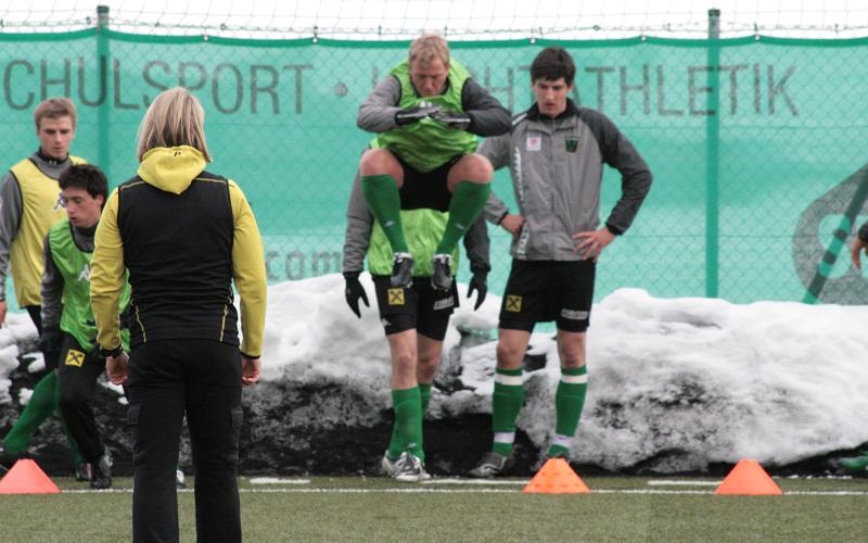 Roland Ortner hat seine Spieler immer Blick