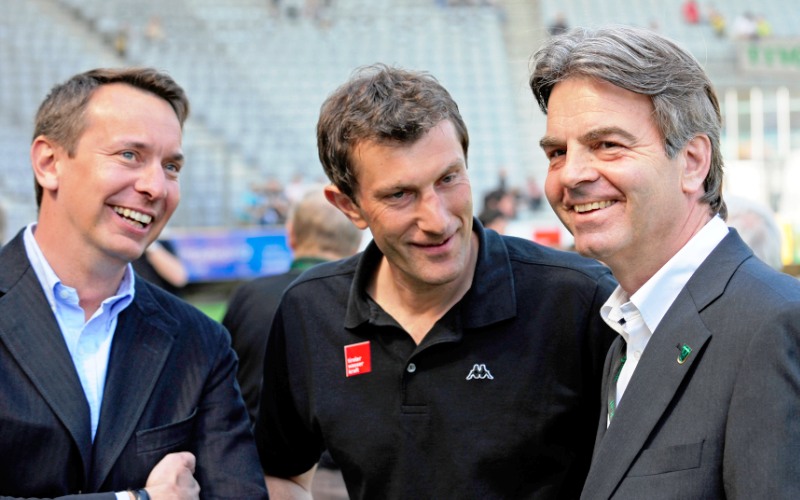 Johannes Marsoner, Walter Kogler udn Helmut Mutschlechner wollen den FC Wacker Innsbruck nach vorne bringen