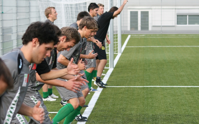 In den Startlöchern für die neue Saison - der FC Wacker Innsbruck II
