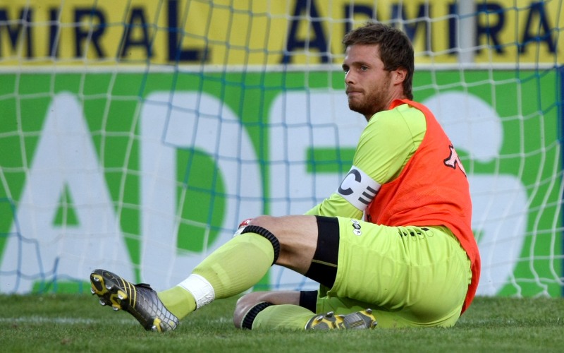 An Pascal Grünwald lag es nicht, dass Wacker in St. Pölten verlor. Der Innsbruck Schlussmann spielt seit Wochen in guter Form.