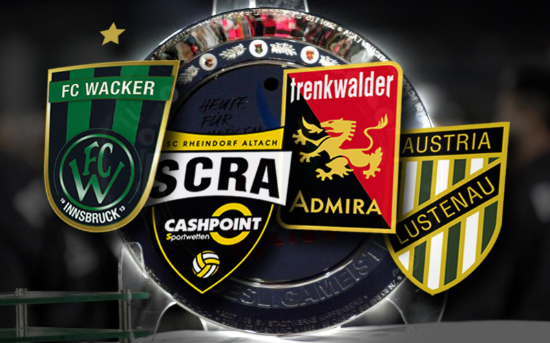 Innsbruck, Admira, Altach und Lustenau kämpfen um den Aufstieg