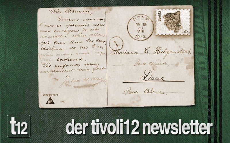 der t12 Newsletter