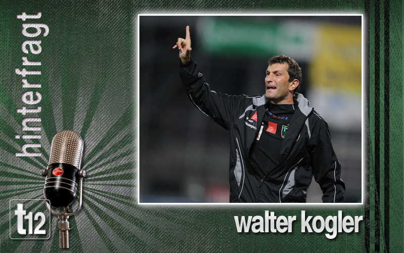 Walter Kogler dirigiert seine Mannschaft an die Spitze