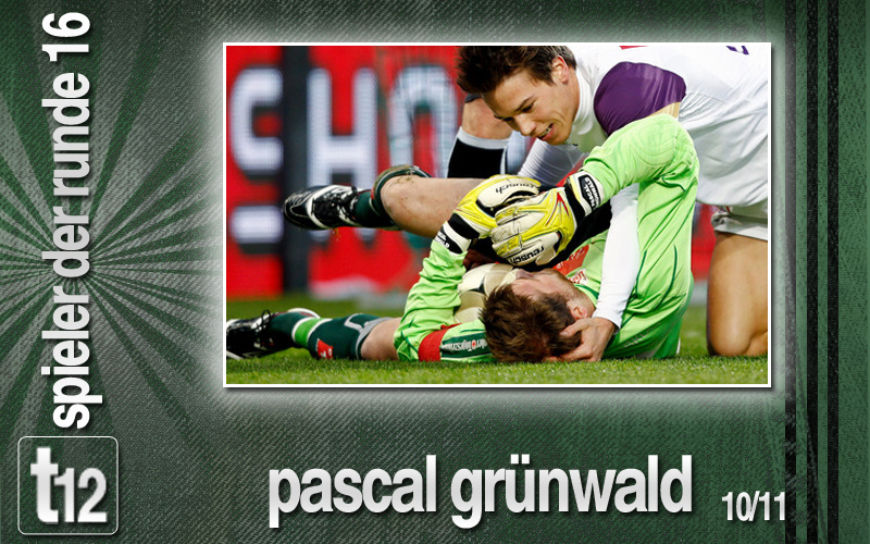 Pascal Grünwald zum 4. Mal Spieler der Runde
