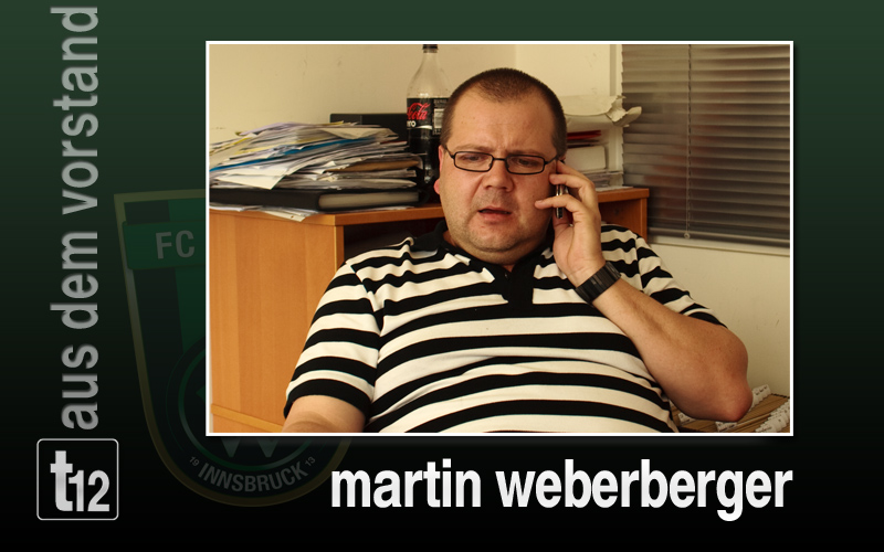 Martin Weberberger mit Gerhard Stocker bei der GV