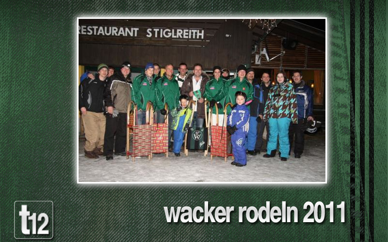 Wackere Rodelgaudi