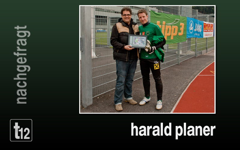 Harald Planer freut sich aufs Rapid Spiel und über die Auszeichnung
