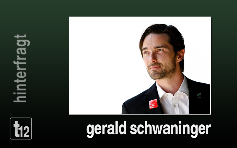 Gerald Schwaninger macht die Gegenwart Sorgen