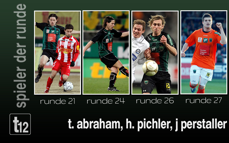die Spieler der letzten Runden