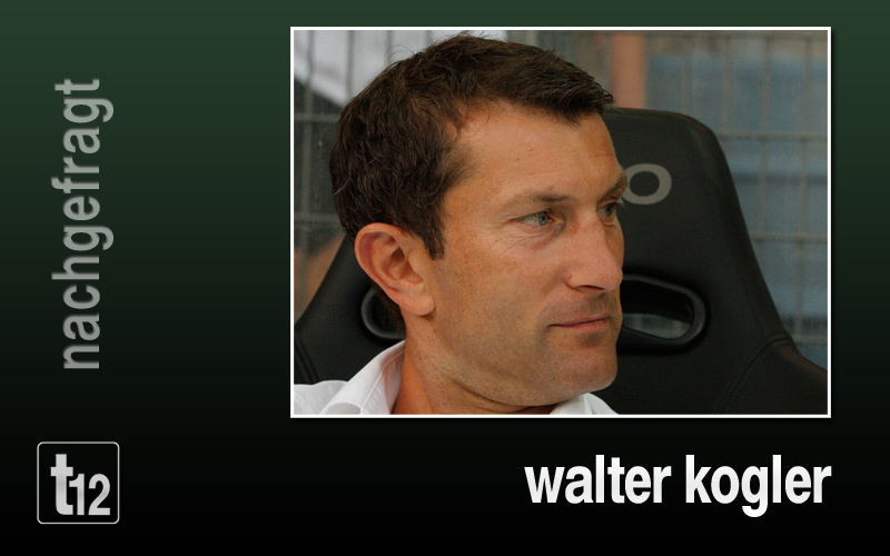Blickt in die Zukunft: Walter Kogler