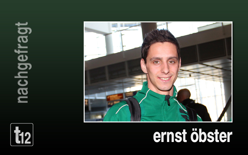 Ernst Öbster freut sich aufs Horr Stadion