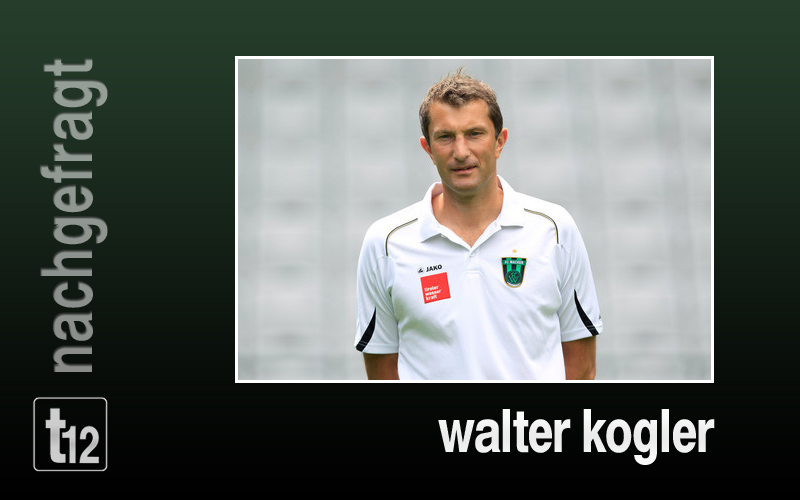 Walter Kogler ist mit der Vorbereitung zufrieden