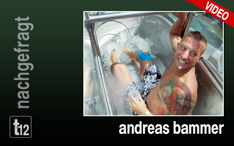 Andreas Bammerl freut sich wieder dabei zu sein