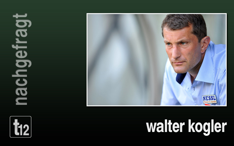 Walter Kogler rechnet sich gegen Mattersburg gute Chancen aus