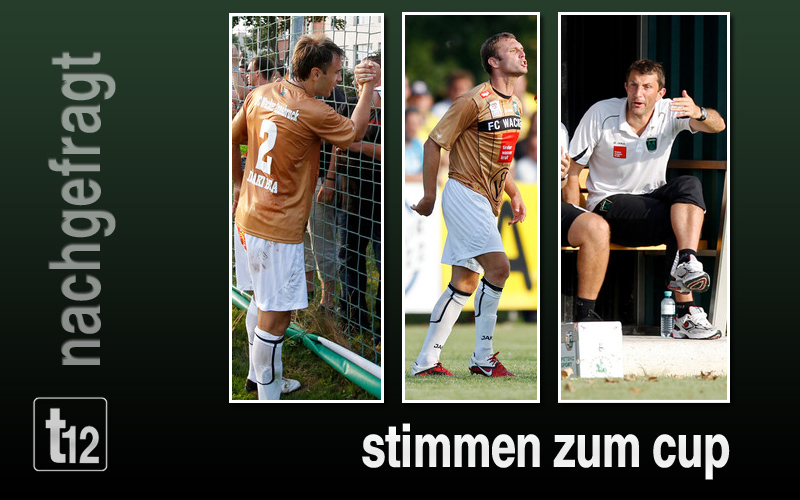 Bea, Harding und Kogler zum Spiel gegen Kagran
