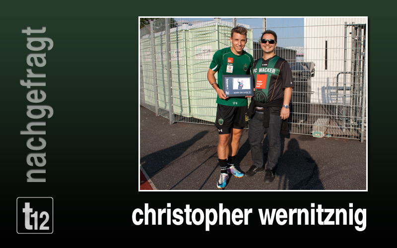 Freute sich sichtlich über die Auszeichnung: Chr. Wernitznig
