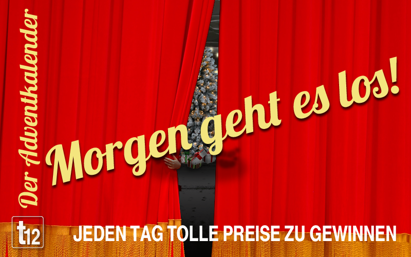 Morgen startet der tivoli12 Adventkalender