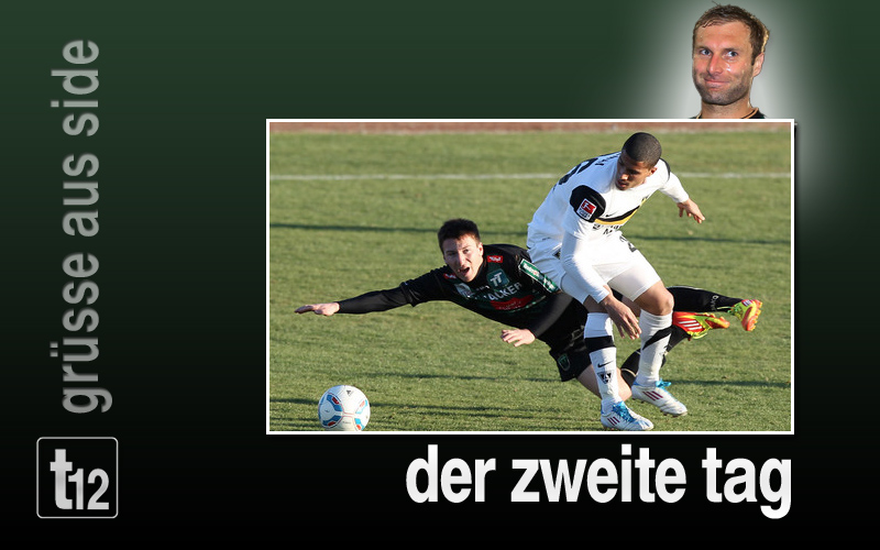 Tag Zwei mit Testspiel gegen Aachen