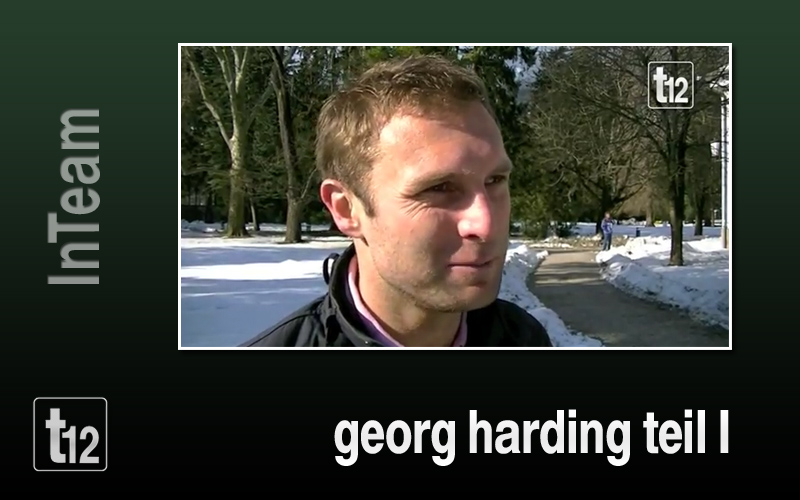 Georg Harding über den Beginn seiner Karriere