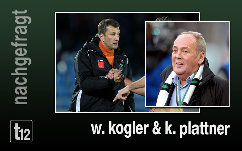 Walter Kogler und Kaspar Plattner zum gestrigen Unspiel