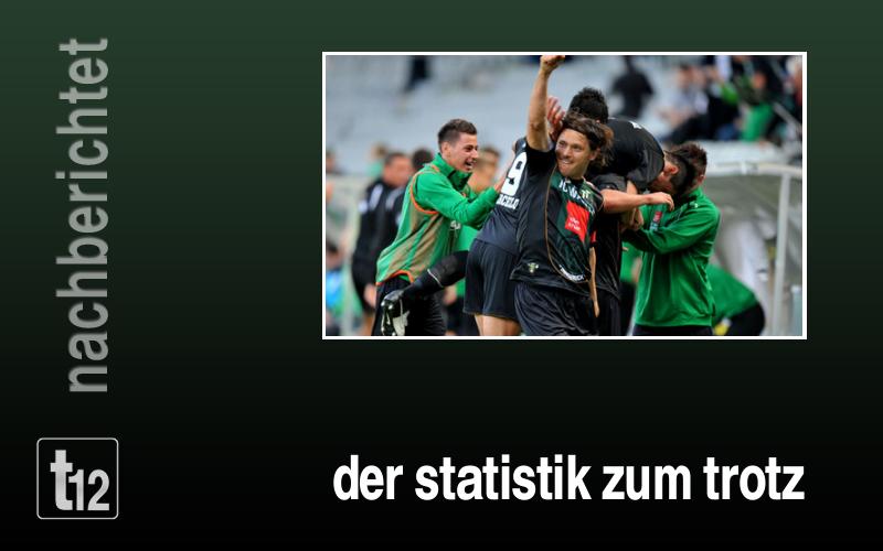 der Statistik zum Trotz gewonnen