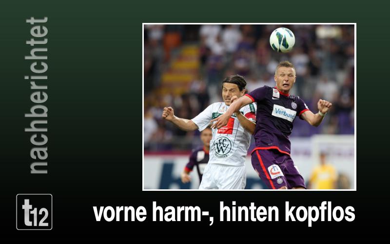 Vorne harm-, hinten kopflos