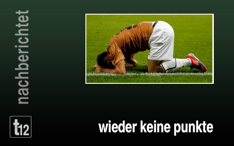 wieder keine punkte