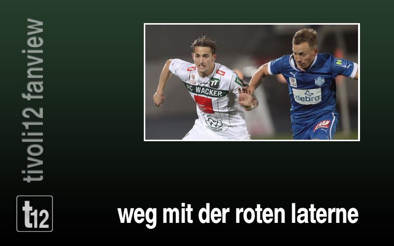 Weg mit der roten Laterne