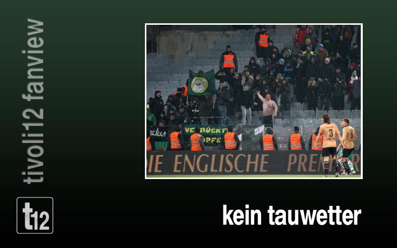 Kein Tauwetter im Eiskasten Hanappi