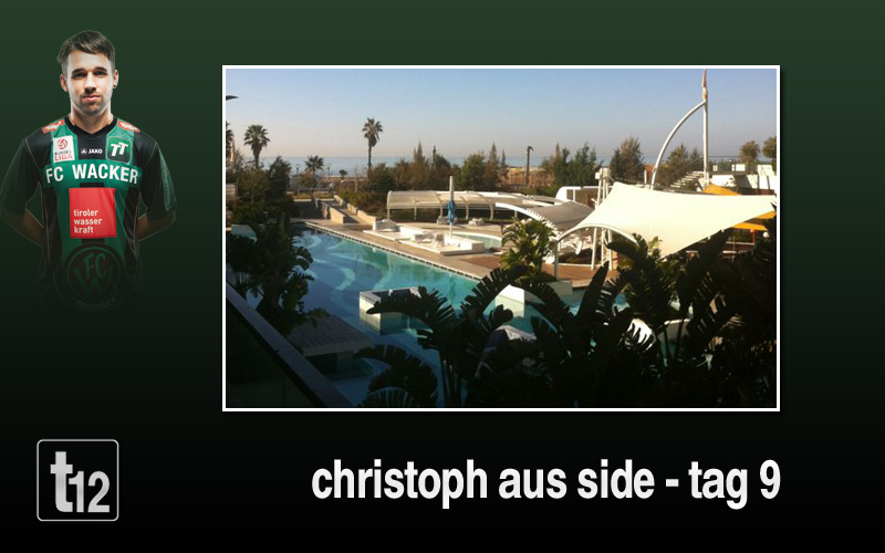 Das Trainingslager ist vorbei....