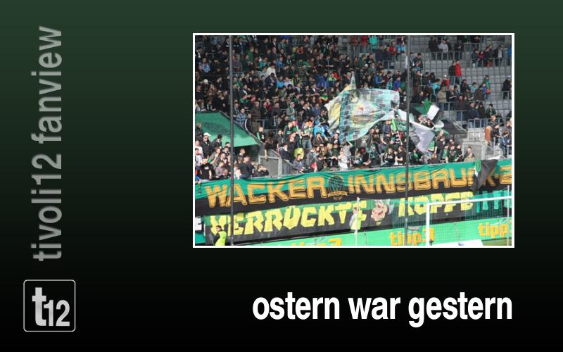 Ostern war gestern
