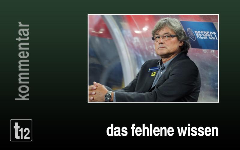 Das fehlende Wissen