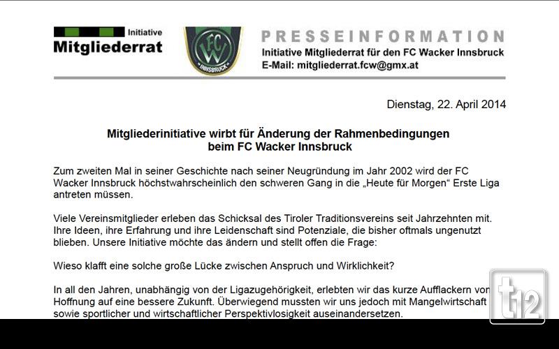 Mitgliederinitiative