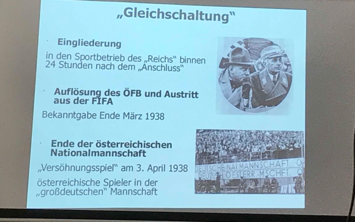 Ein fußballerischer Beitrag zum Gedenkjahr 2018