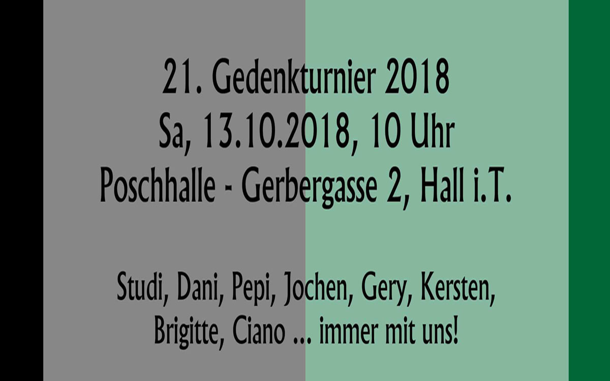 21. Gedenkturnier
