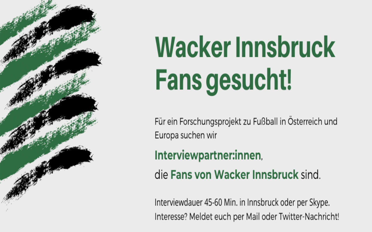 Wackerfans gesucht!