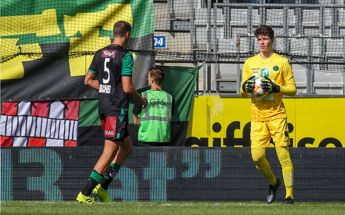 A. Eckmayr: „Bei jedem Training brennt das Feld!“