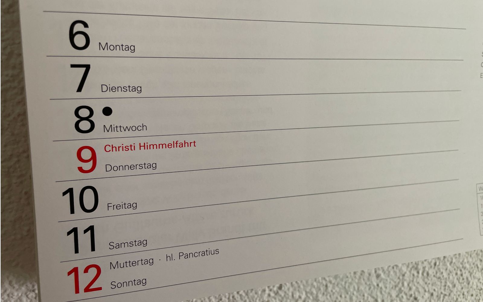 Himmelfahrts-Kommando?