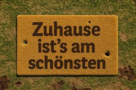Zu Hause ist es doch am schönsten!